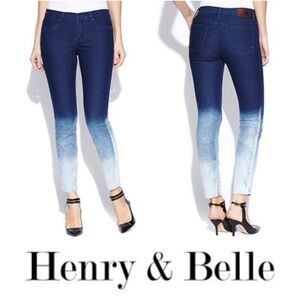 Henry & Belle Dark to Light Blue Ombre Jeans